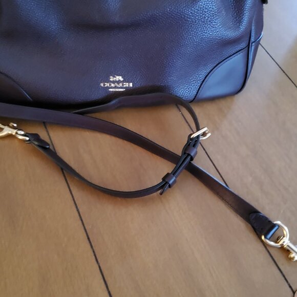 Coach Lane Satchel 69621 in Oxblood - Picture 9 of 12